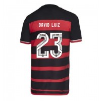 Fotballdrakt Herre Flamengo David Luiz #23 Hjemmedrakt 2024-25 Kortermet